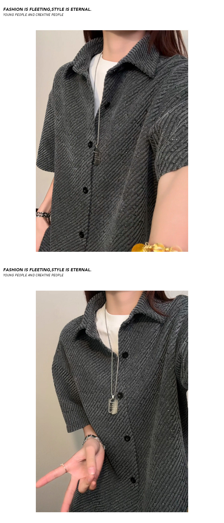 Oversize Basic T-shirt For Men Loose Fit Casual Style_voghion.com