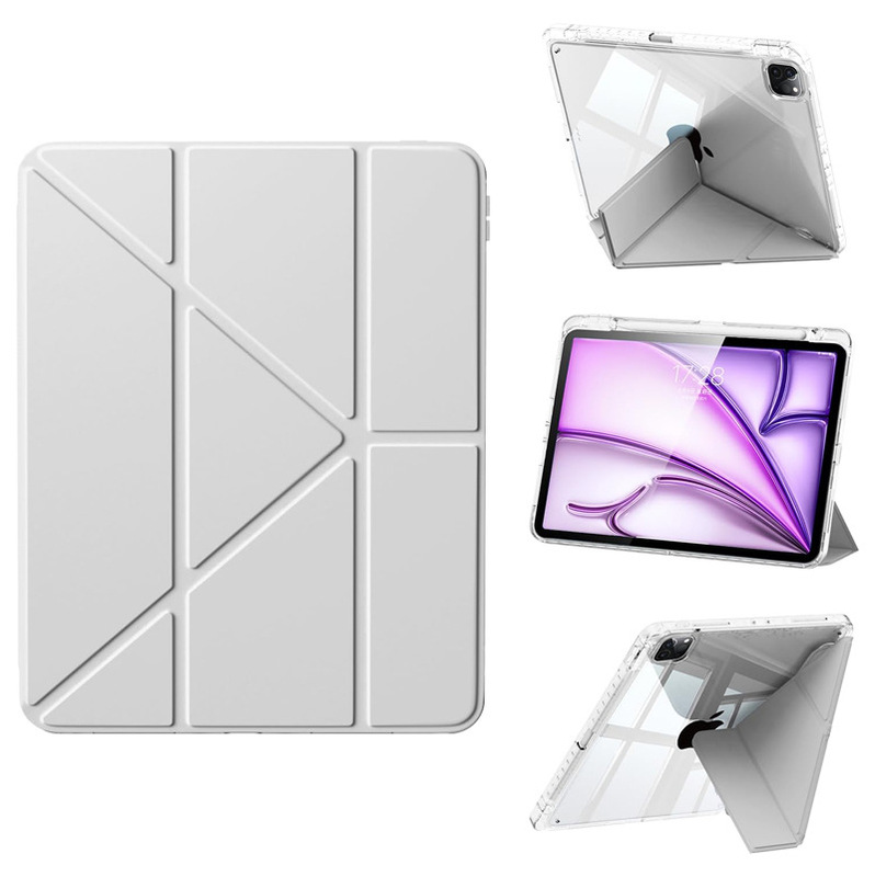 Suitable for Ipad10 Pen Tray Protective Cover Air6 Acrylic Pro11 Y Foldable Leather Case Huawei Xiaomi Pro Magnetic Case