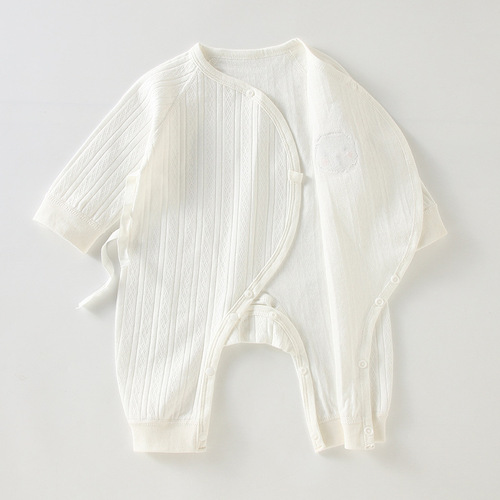 Baby clothes, baby jumpsuit, pure cotton, category A, newborn bag, spring and autumn boneless crawling suit, spring pajamas