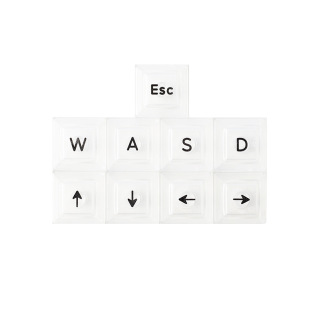 DSA7.42mm�߶�ABS���|͸��esc+wasd�����Iʮ�־ջ��ڙCе�I�P�Iñ