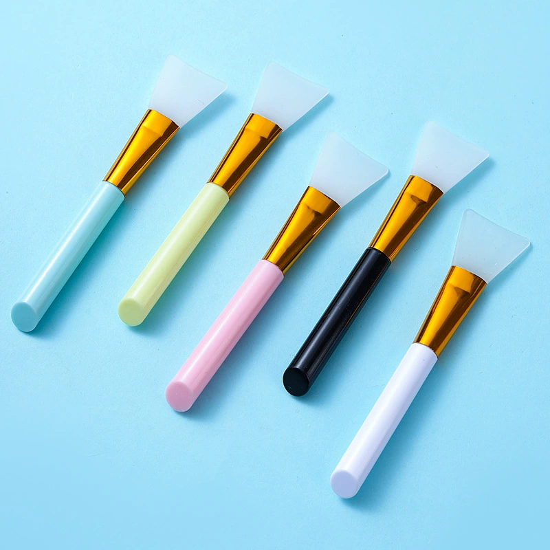 Face mask, silicone cosmetic soft brush, easy application