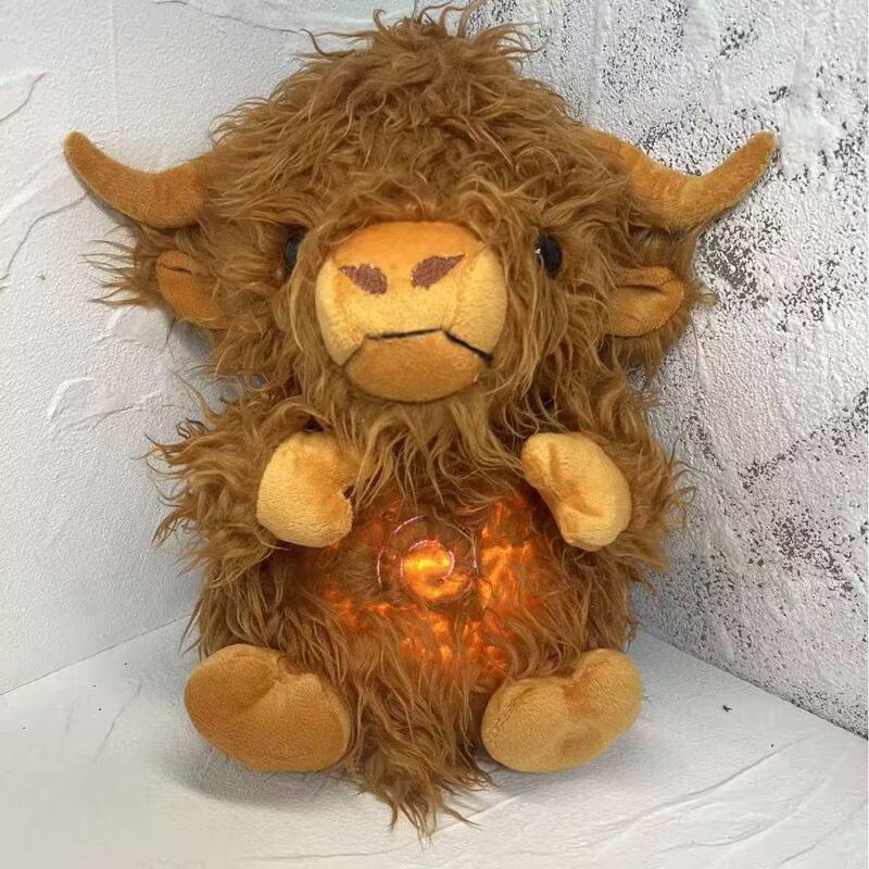 新しいクロスボーダー発光呼吸ぬいぐるみ同行睡眠カワウソぬいぐるみおもちゃ卸売|undefined