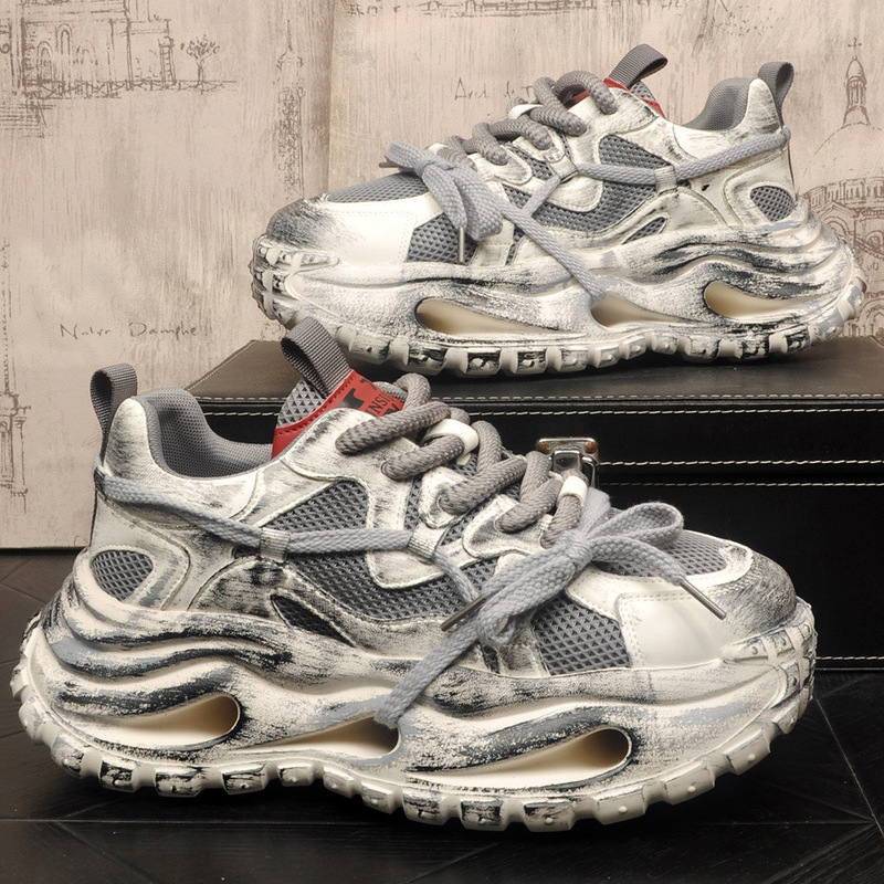 European Original Niche Men's Shoes 2026 Summer New Breathable Comfortable Mesh Shoes Youth Trendy Casual Shoes for Men European Original Niche Men's Shoes 2026 Summer New Breathable Comfortable Mesh Shoes Youth Trendy Casual Shoes for Men