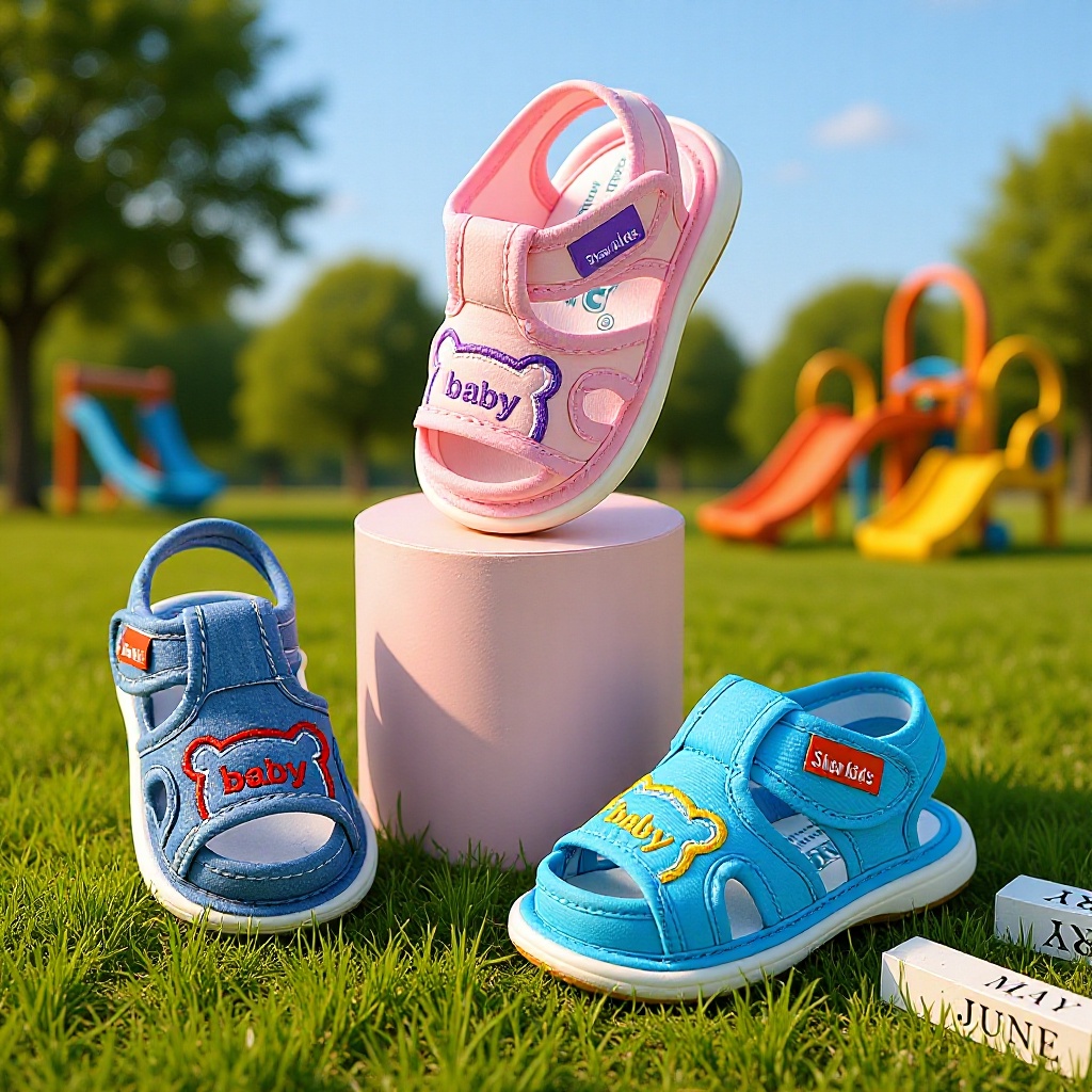 Toddler shoes called cloth shoes men's baby sandals summer girls shoes 0 1-2-3 years old baby soft bottom children