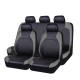 Cross-border PU leather Foreign Trade car seat cover quilted bracket leather 9-piece artificial leather Four Seasons universal five-seat car