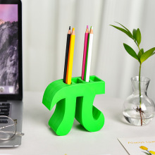 跨境创意兀字母笔筒摆件办公室桌面书桌收纳马克笔儿童多功能收纳