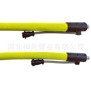 High temperature hose hot melt adhesive hose hot melt adhesive insulation pipe hot melt adhesive pipe heating hose can be customized