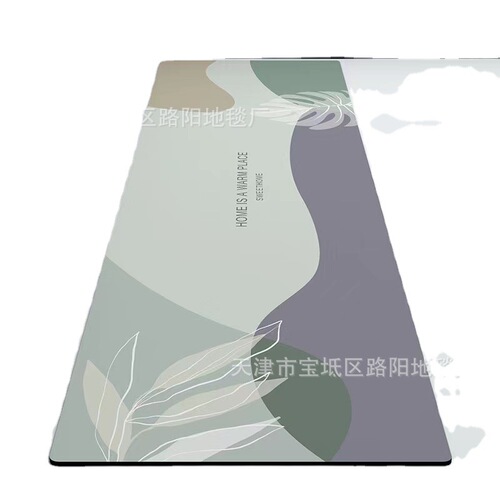 Kitchen mat household anti-slip anti-oil anti-fall floor mat washable reusable ground padding carpet water-absorbent foot mat