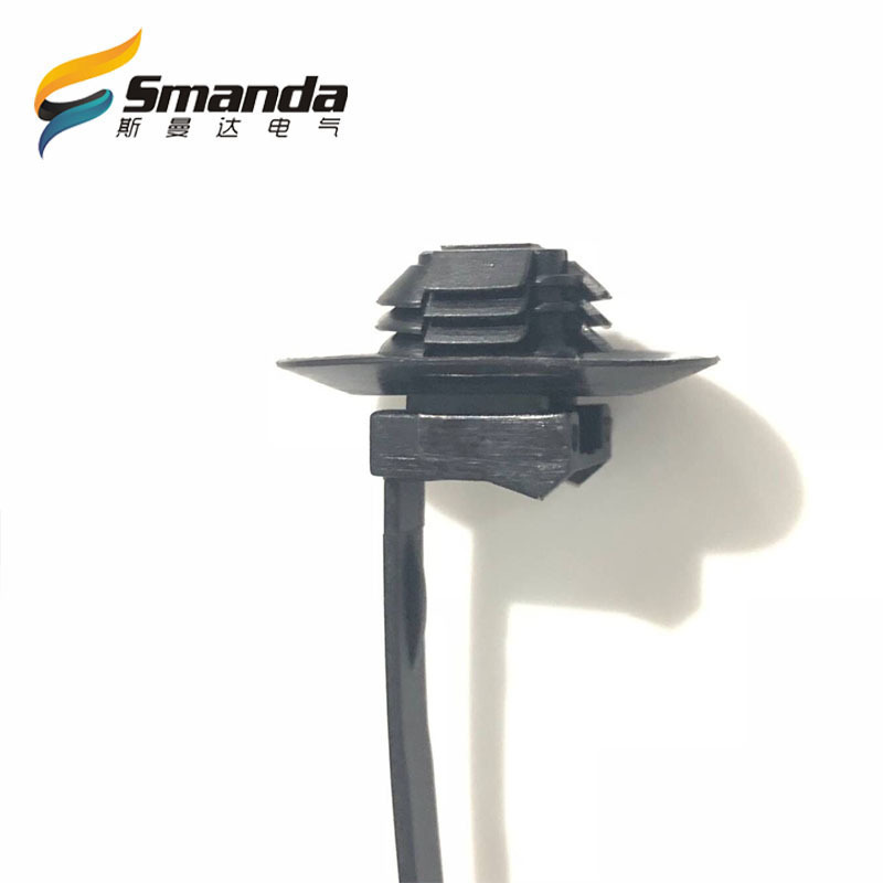 【厂家直销】  5*150插销式 螺纹束线带 V2阻燃 线束  电缆束线带