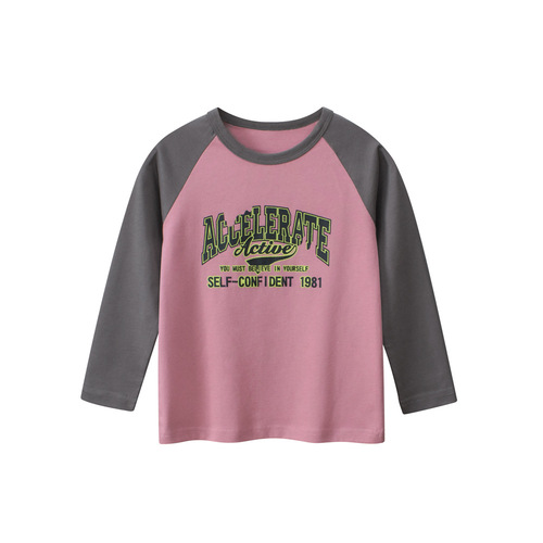 27kids Korean-style children's clothing autumn boys' long-sleeve T-shirts baby clothes live stream