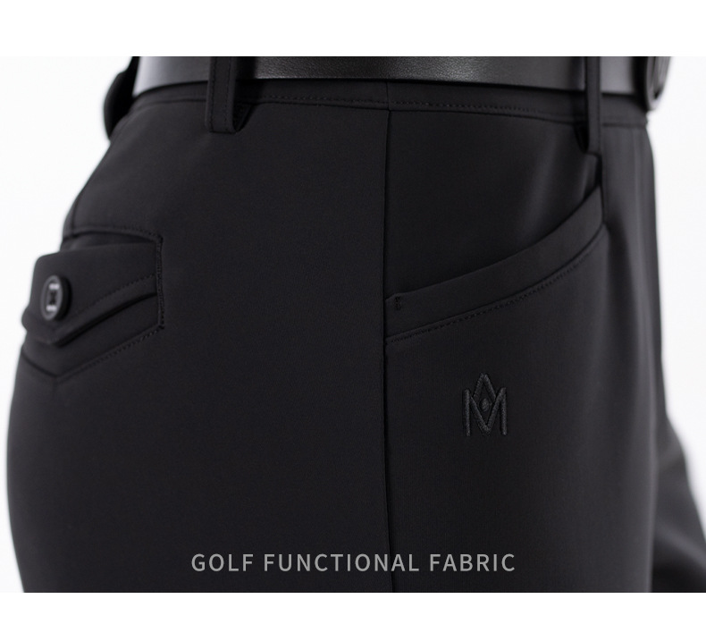 Quần golf nữ Moyes dài ống đứng lót nhiệt bên trong — M23kuz014-đen [ánh sáng và sưởi ấm bên trong], M23kuz014-trắng [bên trong ánh sáng và nhiệt] chi tiết 8
