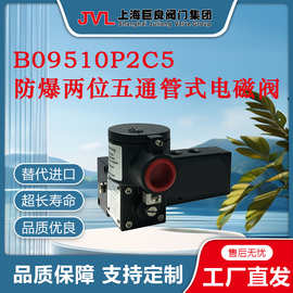 【厂家直销】B09510P2C5/防爆两位五通管式电磁阀，防爆电磁阀