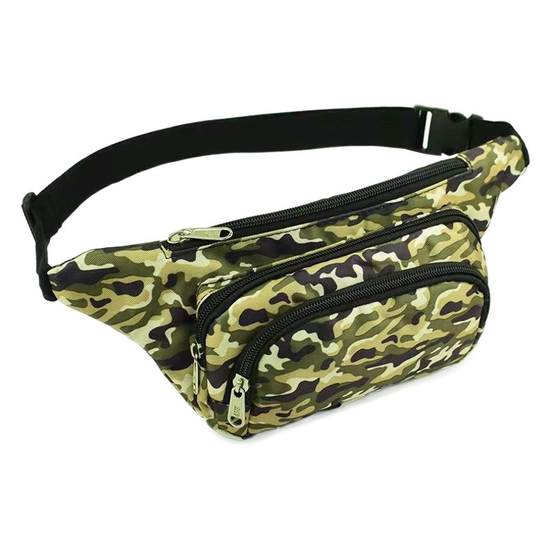 Hongxin Men's and Women's Outdoor Sports Waist Bag Running Portable Multi-Functional Small Waist Bag Oxford Cloth Cashier Mobile Phone Bag