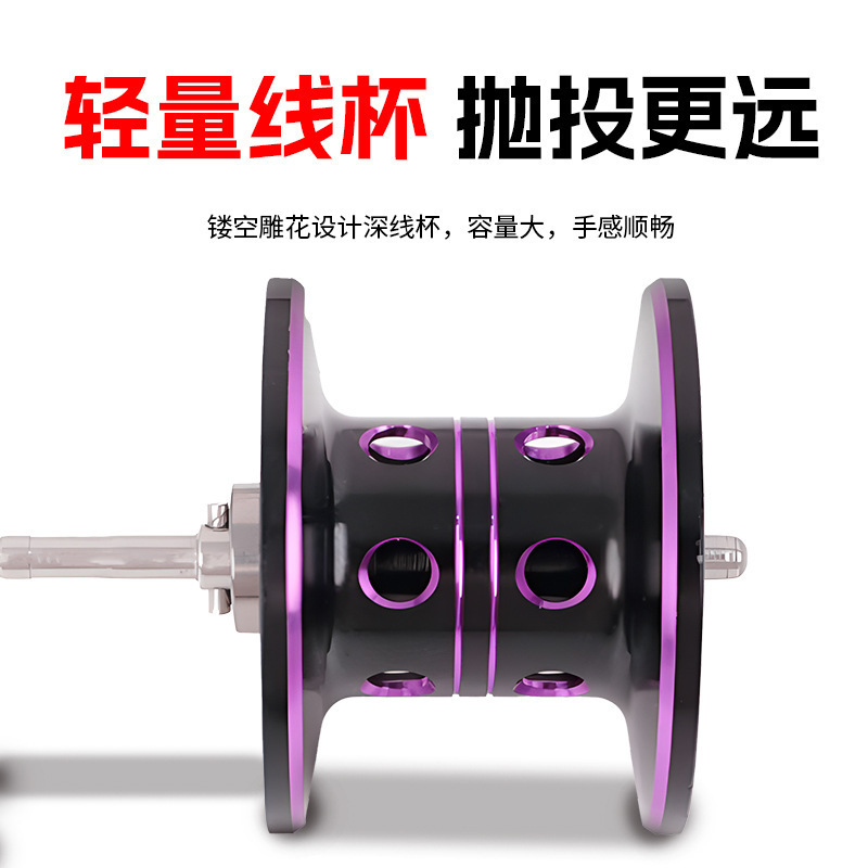 跨境AF远投轮防炸线水滴轮泛用打黑渔线轮路亚鱼轮海钓微物水滴轮|undefined