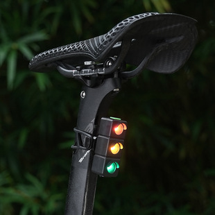 Mountain Bike Three-color Tail Light High Endurance Charging Night Riding Light Road Bike Night Riding Light Riding Equipment