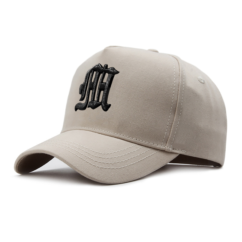 高い帽子の男性の大きいサイズの野球帽の秋の大きい頭の周りの刺繍の純綿のアヒルの舌の帽子の潮は顔の小さい日よけの帽子を現します。