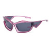 Sunglasses, glasses hip-hop style, 2 carat, European style, wholesale