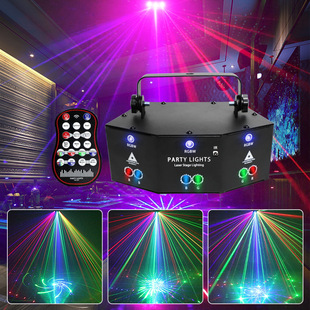 Indoor family ktv atmosphere light laser laser light bar disco voice control beam light flash light stage light