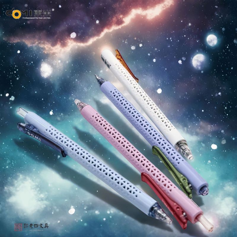 东米新品699AIR空气笔按动中性笔ins简约高颜值速干刷题笔0.5黑|undefined