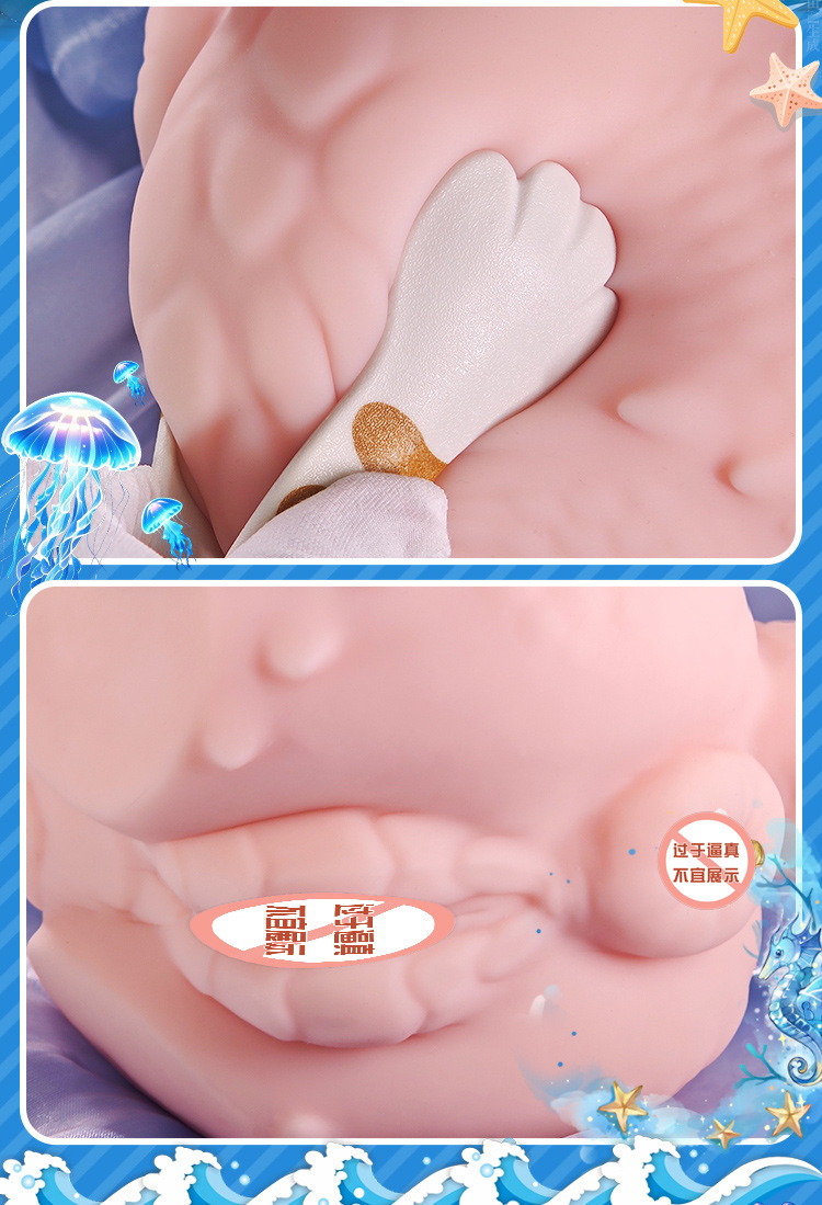 Long-lasting Male Masturbator Cup with Large Inverted Buttocks Design, Manual TPE Adult Toy — detail image 8