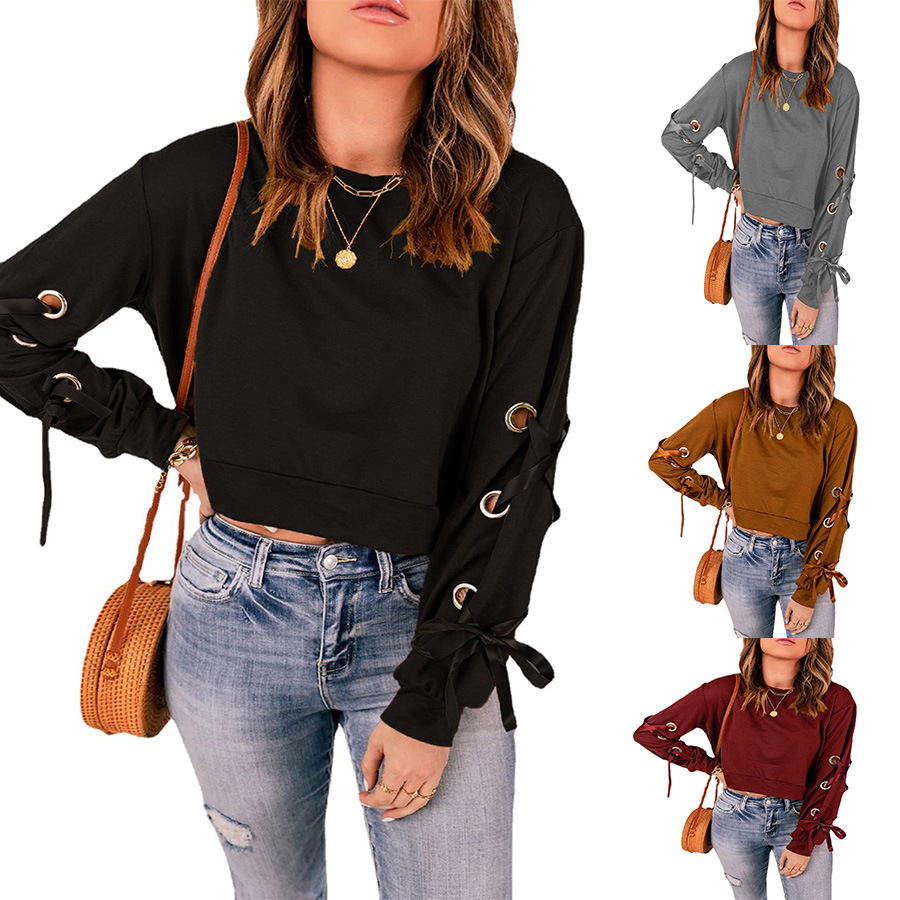 long-sleeve with a round collar