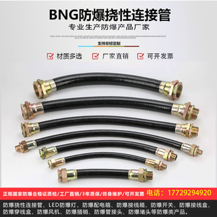 BNG explosion-proof hose flexible connecting pipe 4/6 points DN20 bobbin wire bobbin disturbance wiring pipe threading pipe