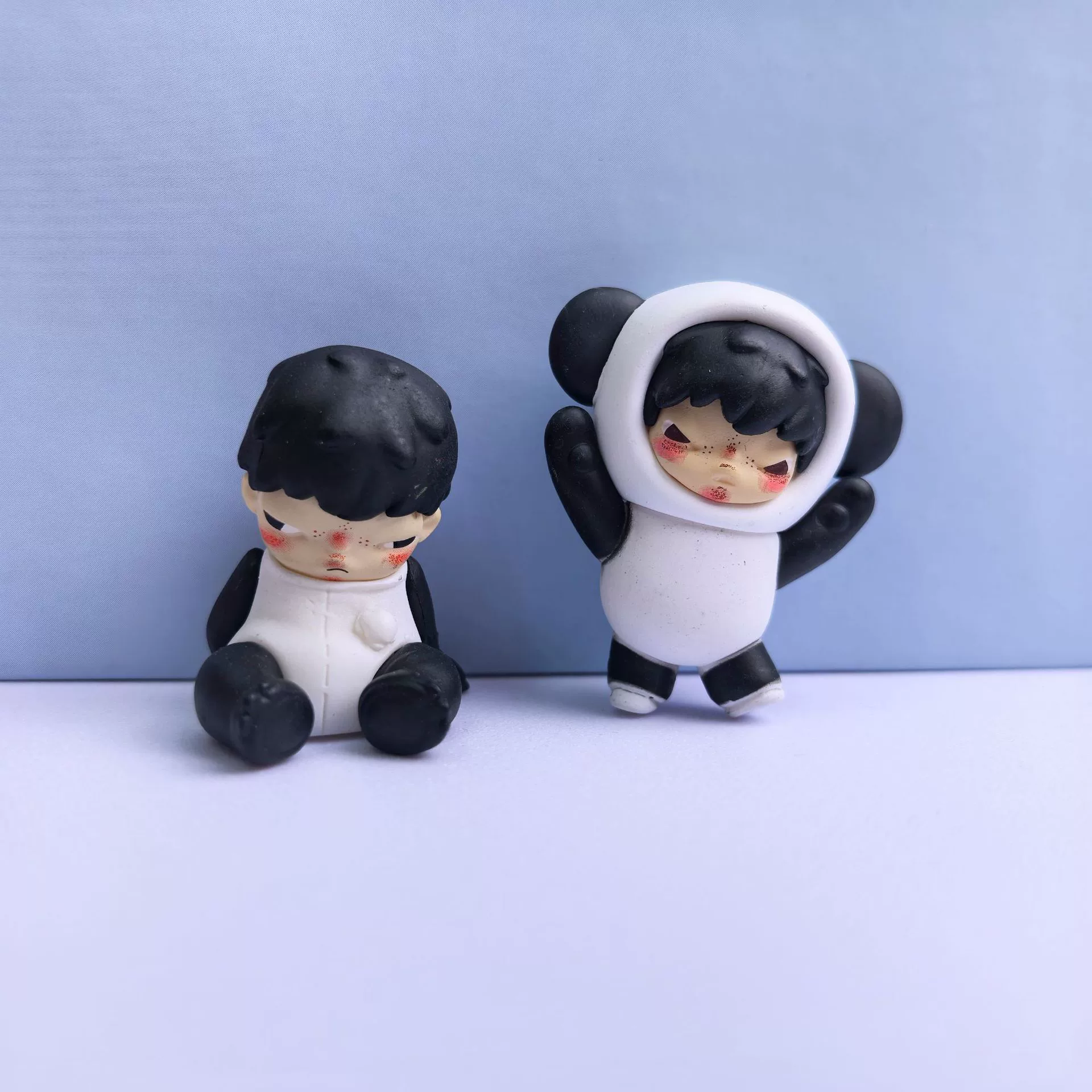 Дуайин горячий Pop Mart Hirono Ono модная игрушка фигурка милая зернистый орнамент игрушки diy аксессуары PVC кукла