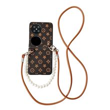 斜跨奢华小香适用华为p50pockets手机壳pocket 2折叠手机壳手提硬