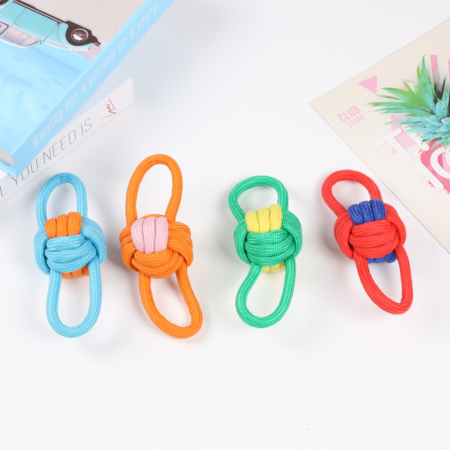 Juguetes para perros tejidos de polipropileno personalizados del fabricante