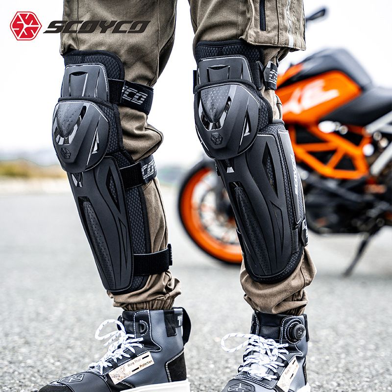 Motorcycle Anti Collision Knee Pads Two Piece Set Riding Protective Gear For Men And Women Racing Xingyu_voghion.com