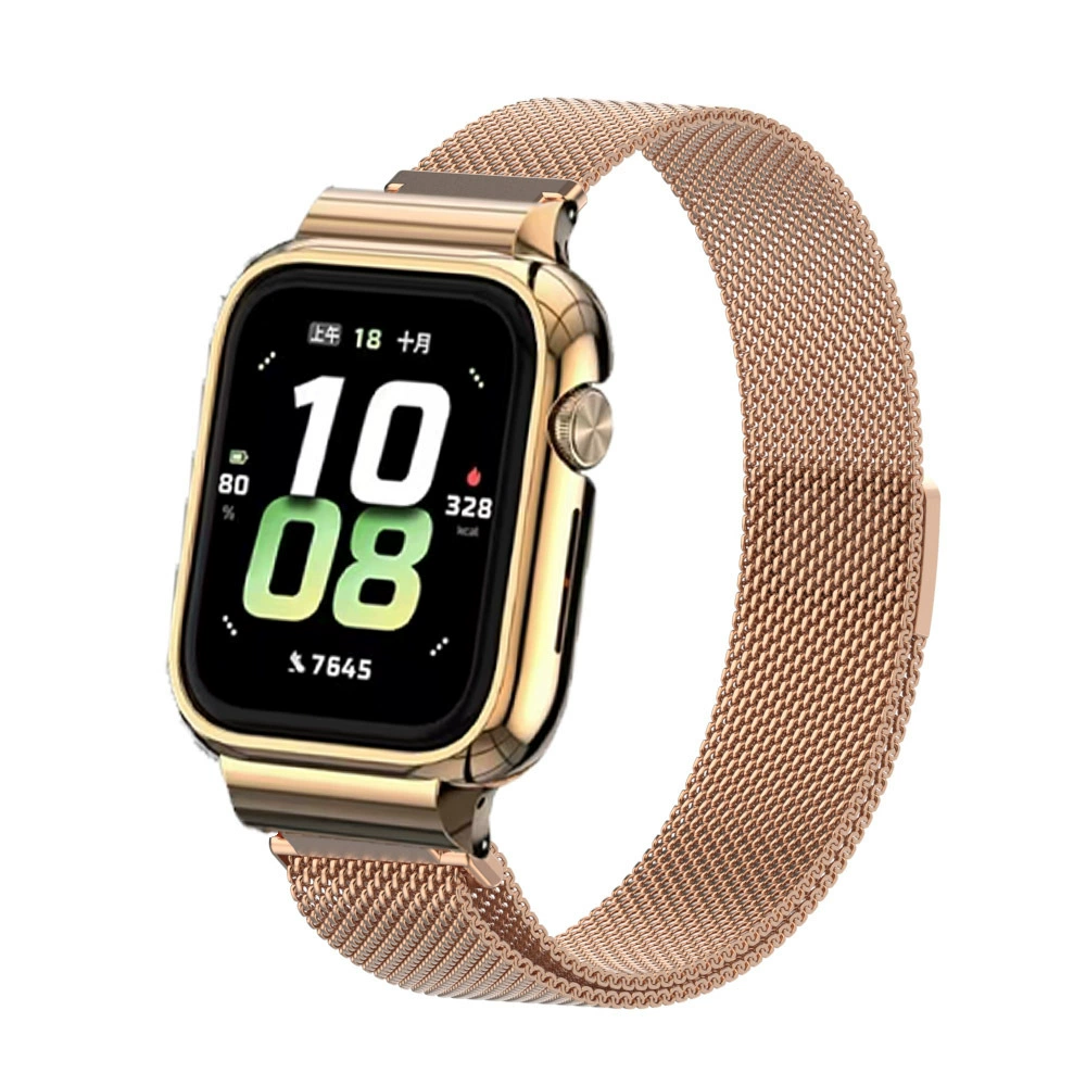 Подходит для ремешков Honor Watch 5, магнитный Milanese ремешок-петля, металлическая защитная рамка, Honor Watch 5