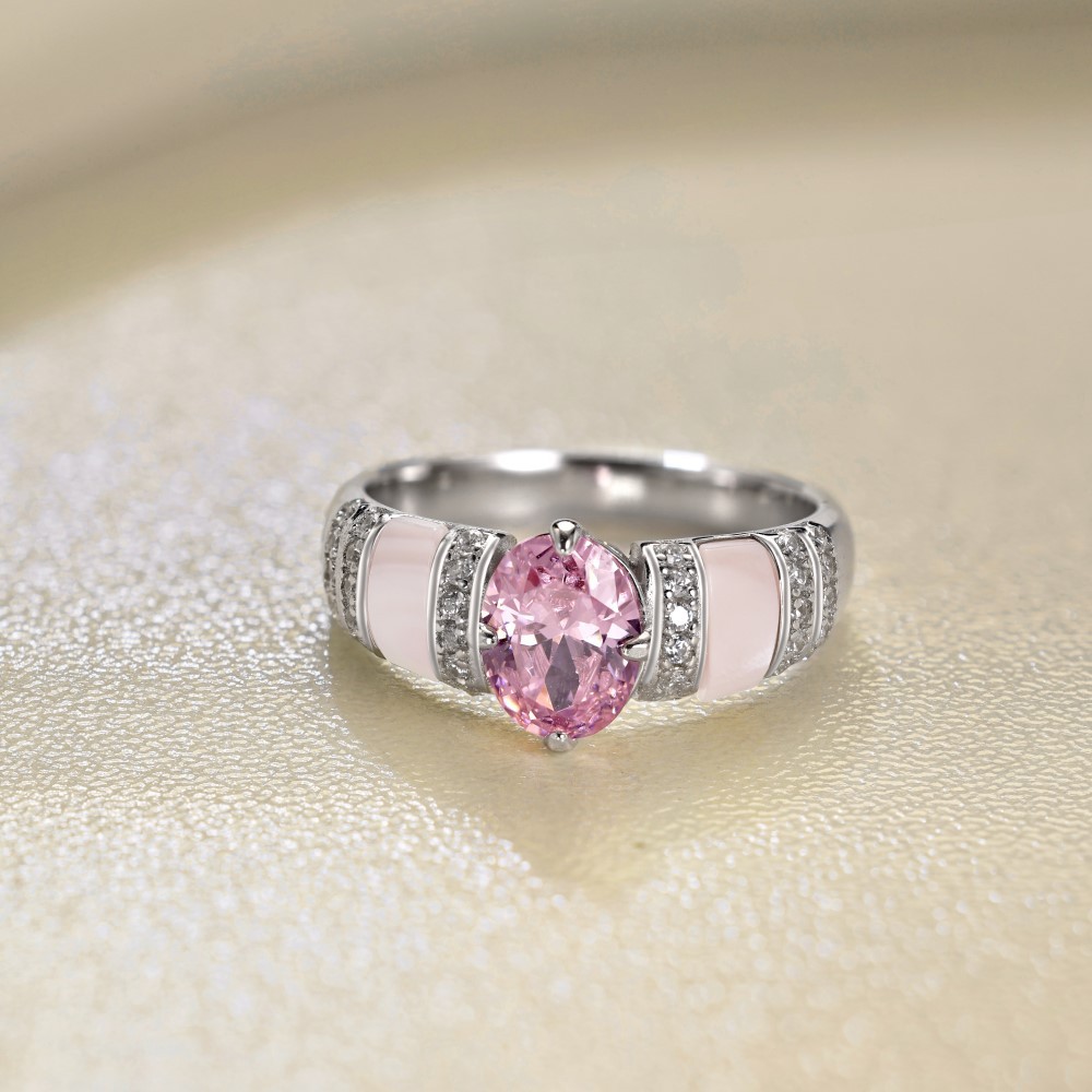 3g Weight Zircon Inlay Material Rings Classification 1 Piece Quantity Daily Occasion 925 Sterling Silver Material Heart Shape Pattern Women's Gender Plating Design Elegant Style 925 Sterling Silver Zircon Heart Shape Rings 925 Sterling Silver Rings 51