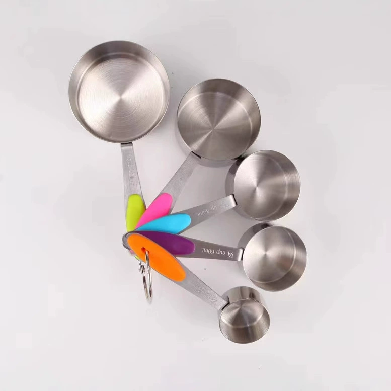Measuring cup, set stainless steel, measuring spoon scaled