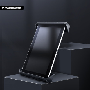 Forklift industrial flat ball head bracket fully enclosed anti-fall flat clamp suitable for 8-9.7 inch tablet computer