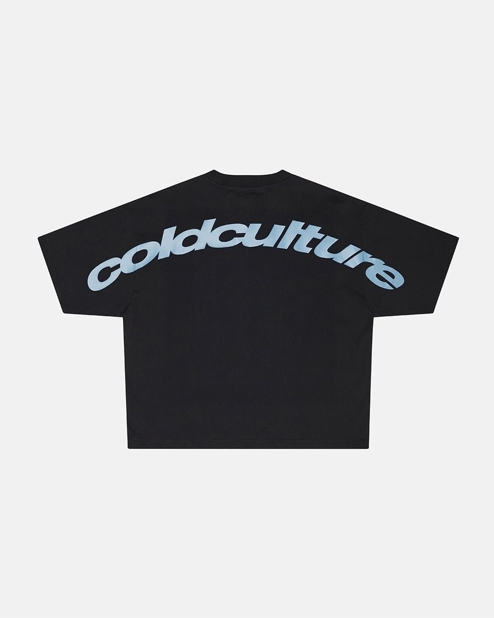 Cold Culture Curved Tee Black & Blue