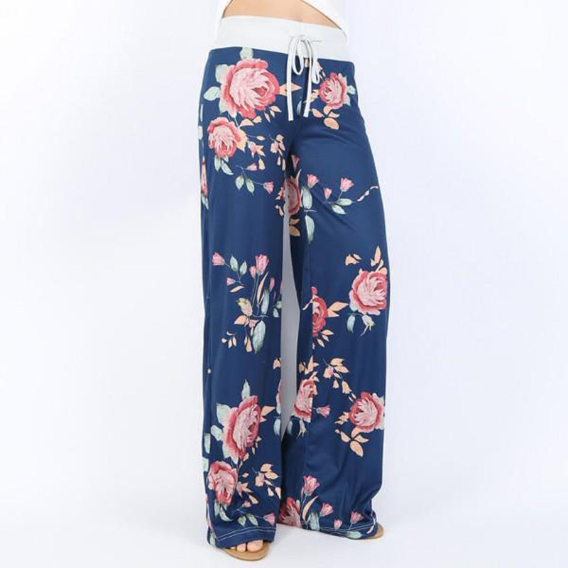 2021ebay Amazon WISH カジュアルパンツヨーロッパとアメリカの新しい人気ファッションルーズレースアップ迷彩プリント女性のパンツ|undefined