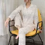 春秋季薄款长袖女士家居服
