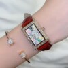 Square starry sky, brand dial, watch strap, new collection, small dial