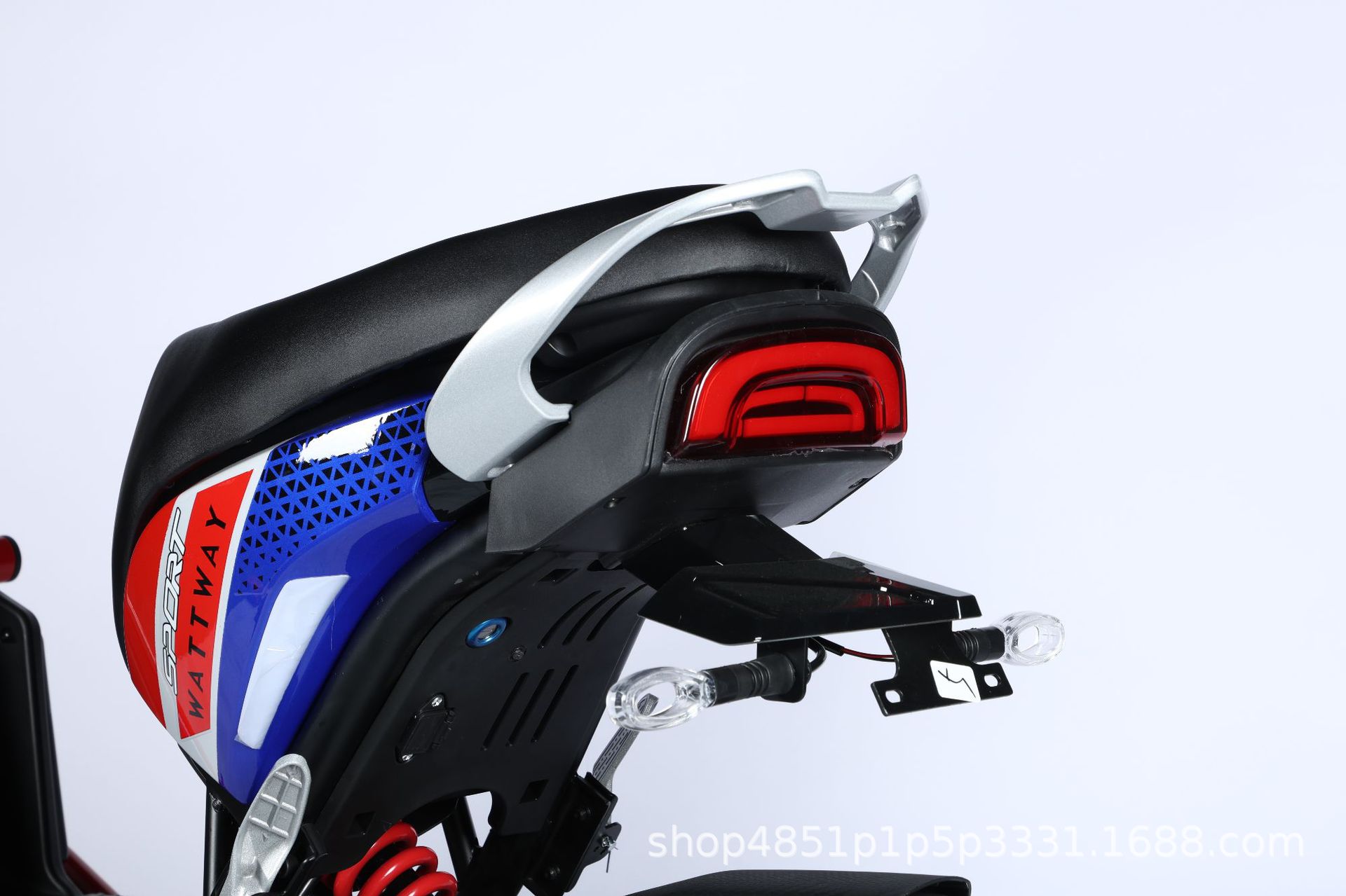New Foreign Trade Model: Wolf Warrior Electric Motorcycle, Adult Two-Seater Electric Scooter, Exclusively for Export, Factory Wholesale