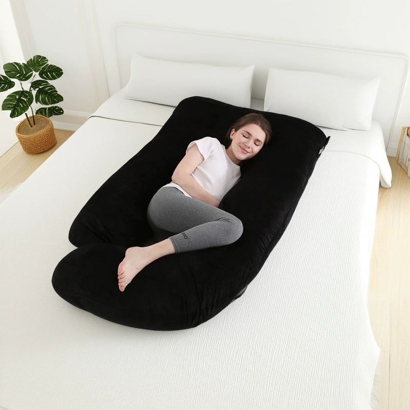 Трансграничные физические поставки Amazon производители оптом беременные подушки съемные хрустальные бархатные G-образные подушки