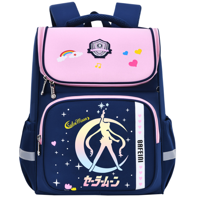 Mochila escolar para niños y niñas de primaria de grado uno, dos, tres a seis, gran capacidad, 6 - 9 - 12 años de edad, mochila de hombro para reducir la carga