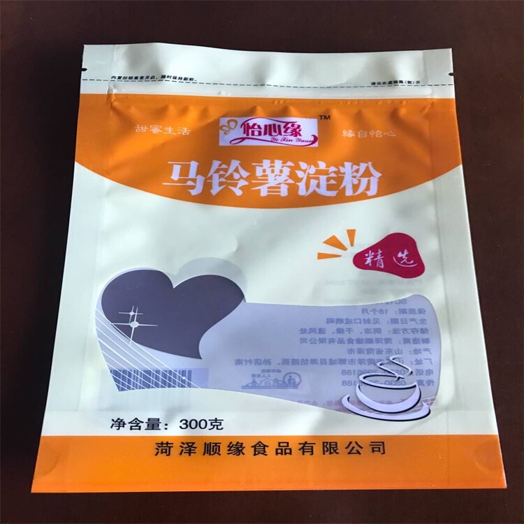 Dingxi Jinlin Produces Vermicelli and Wide Noodles Packaging, Fermented Tofu Packaging, Starch Seasoning and Sauce Packaging Bags