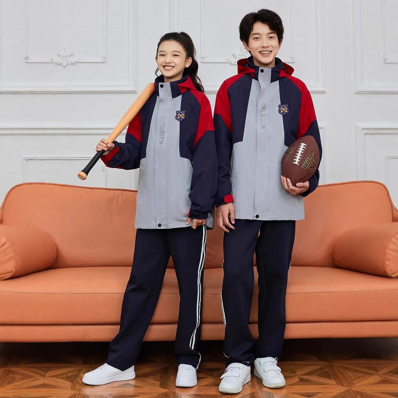 三合一の突撃服冬の制服は防風防水とベルベットを厚くして、フリースの中の胆を取り外して、クラス服を着ることができる|undefined