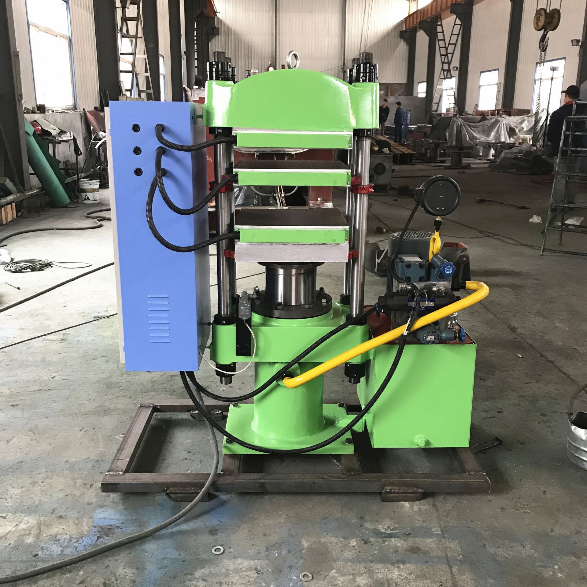 50T400x400x2自动控制平板硫化机