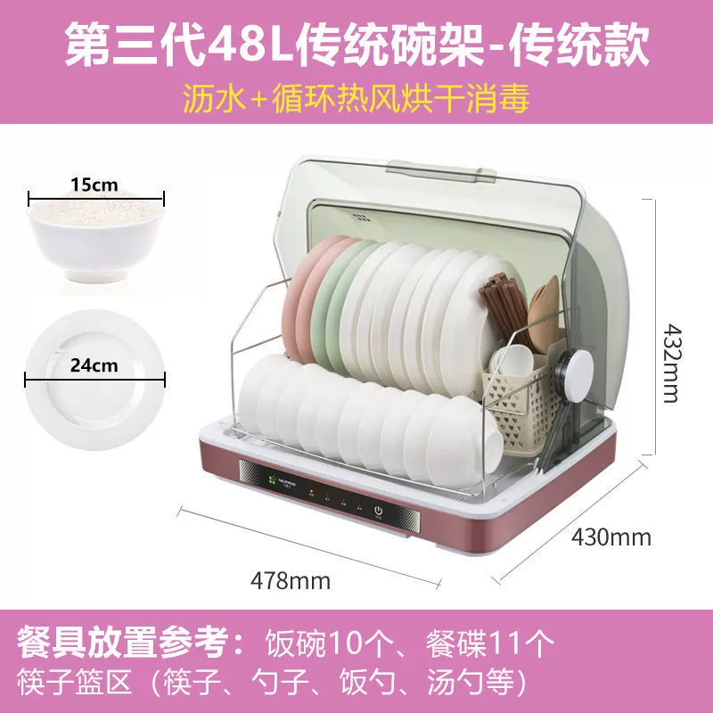 Antibacterial small tableware for home use, storage system