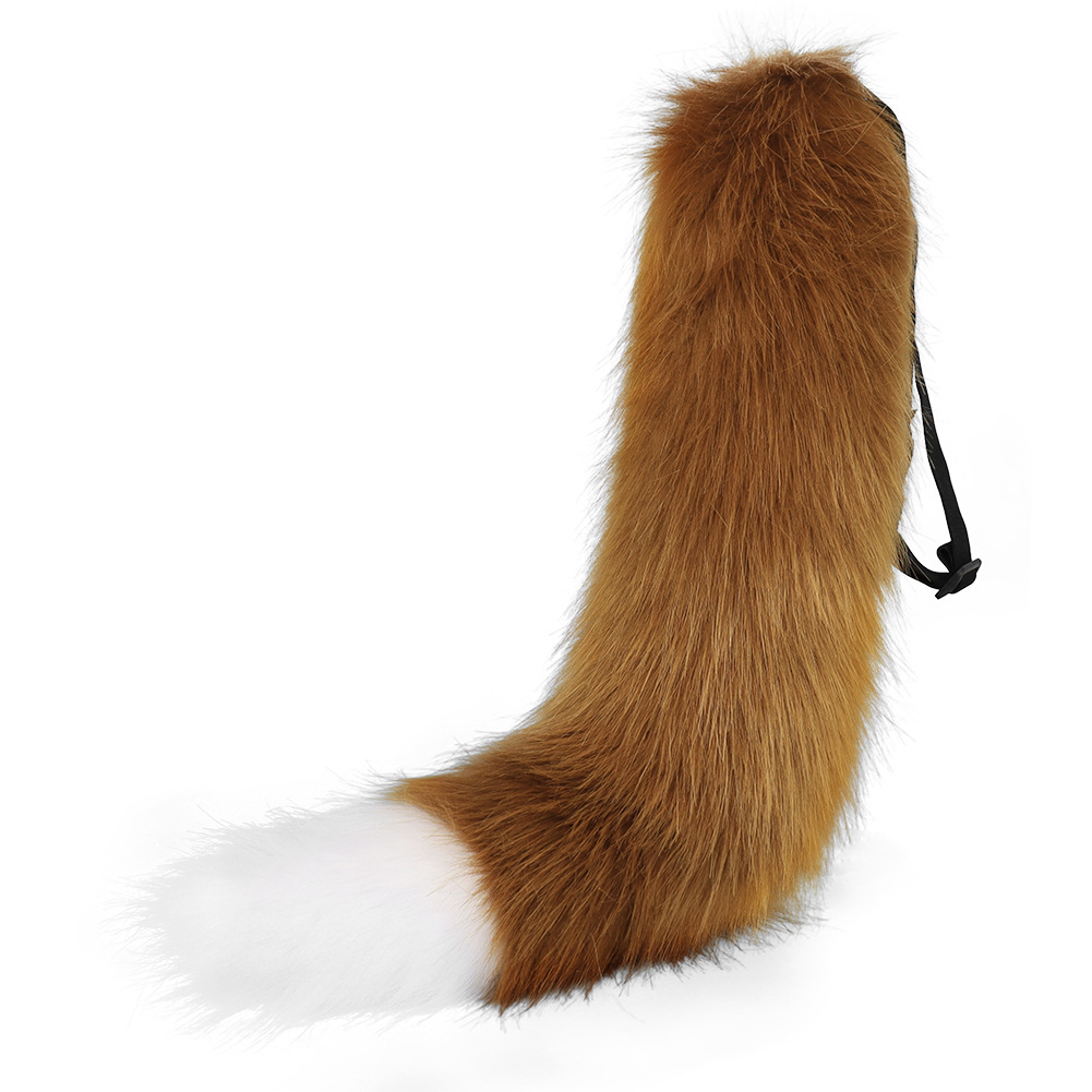 Hecho a mano de peluche cola de bestia cos accesorios cola de zorro cola de perro cola de lobo comic show Live accesorios cola de gato