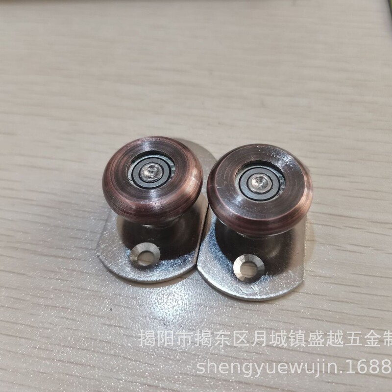 メーカーステンレス移動ドアプーリーポジショナーベアリング制限器押し引き木門下プーリー停止器卸売り|undefined