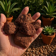 厂家供应红色火山石污水处理过滤黑色火山石多肉栽培园林绿化造景