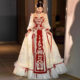 Lolita Bow Xiuhe Dress 2024 New High-grade New Chinese Wedding Dress Bride Summer Wedding Dress Age-reducing Sweet