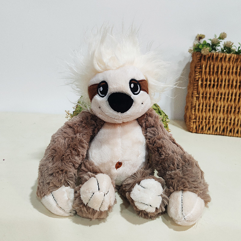 Peluche de Perezoso Pequeño Sudamericano, Feo y Divertido, Regalo de Cumpleaños para Niña, Venta al por Mayor Transfronteriza